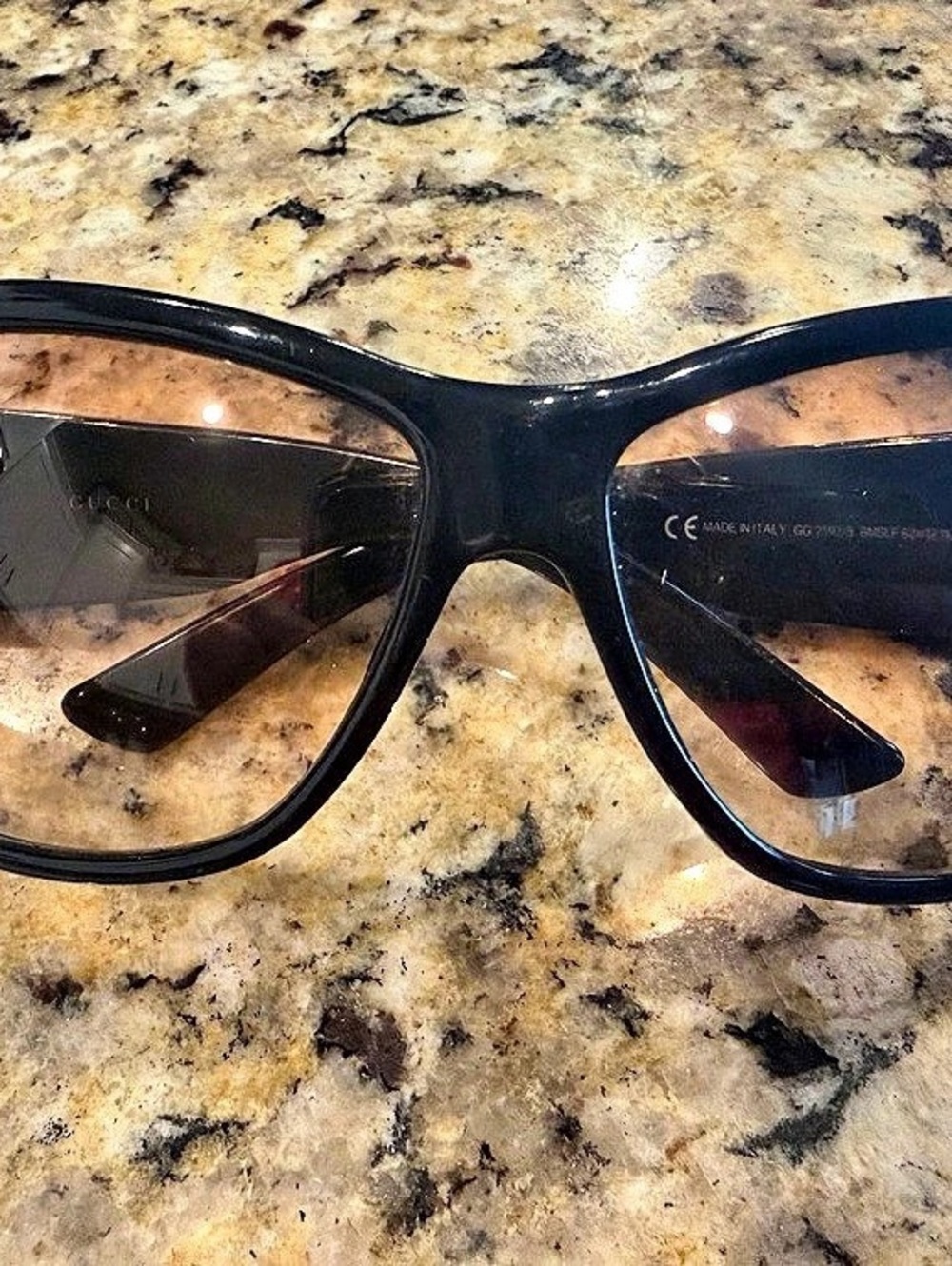 Gucci GG 2592/S Black & Brown Sunglasses